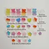 Acessórios Populares para Nail Art Urso de Açúcar Gummy Gradiente Coração Estrela de Cinco Pontas Capa de Celular Cola Goo Card Acessórios DIY