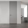 Nanjing Puerta Invisible para Toda la Casa Puerta Interior de Madera Maciza Fabricante Puerta Sin Marco Puerta de Aluminio y Madera Puerta con Marco Oculto Normcore Puerta de Dormitorio de Borde Estrecho