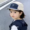 Boné de Beisebol Infantil de Verão Leve Respirável Hip-Hop Moda de Rua Cor Personalizada Color-Blocking Aba Reta Secagem Rápida