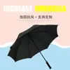 Guarda-chuva de Golfe Grande Extra de 27 polegadas com Dossel LOGO Haste Reta Cabo Longo Guarda-chuva Publicitário Guarda-sol Extra Grande Guarda-chuva para Chuva ou Sol Venda por Atacado