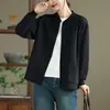 Chamarra de Béisbol Versión Pura 2026 Estilo Perezoso Cárdigan Holgado Versátil Estilo Coreano Top Sudadera Tallas Grandes Ropa para Mujer