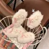 Otoño e Invierno Felpa Ins Gato KT Pasador Estrella Peludo Dibujos Animados BB Lindo Pasador Niña Dulce Accesorios para el Cabello Flequillo