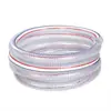 Manguera flexible reforzada con alambre de acero de PVC, tubería de drenaje de alta presión, tubería de riego agrícola, manguera transparente para regar, tubería de plástico, tubería de agua, manguera flexible