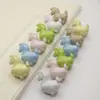 Manijas de Cerámica de Colores para Puertas de Gabinete, Manijas para Tapas de Botella, Lindas Manijas de Dibujos Animados para Gabinetes y Armarios