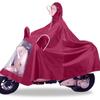 Impermeable para Vehículo Eléctrico, Poncho de Lluvia para Motocicleta, Cubierta Impermeable de Tela Oxford Engrosada para Adultos para Lluvia Fuerte, Una Pieza Unisex para un o Dos Jinetes