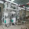 Molino de Harina de Trigo de Doble Máquina, Maquinaria de Procesamiento de Alforfón, Avena, Maíz y Granos Mixtos, Equipo de Molienda de Harina