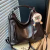 Bolso de Hombro Grande de Moda Minimalista de Alta Gama Transfronterizo Bolso de Viaje Mochila Retro de Moda Bolso Tote Versátil