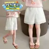 Shorts de Encaje para Niñas Ropa de Verano 2026 Nuevo Estilo Moda Coreana para Niños Pantalones de Moda para Niñas Pequeñas y Niños de Edad Media Ropa