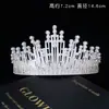 Decoración de Pastel Corona de Diosa Tanabata Cumpleaños Enchufe de Cristal Cisne de Plumas Reina Corona de Perlas Adornos
