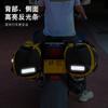 Bolsa de Sillín Totalmente Impermeable para Ciclismo al Aire Libre, Bolsa Lateral para Motocicleta, Bolsa Trasera, Bolsa Doble para Viaje, a Prueba de Lluvia y Humedad, Viaje Sichuan y Tíbet