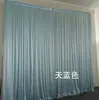 Fundo de Assinatura de Casamento em Hotel com Cortinas de Seda de Gelo, Personalizável em Várias Cores, Opções de Decoração de Palco