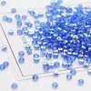 Cristais Austríacos de Qualidade Contas Soltas Contas de Boutique Planas Cor AB Pulseira Colar Artesanal DIY Acessórios de Joias