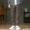 Pantalones Casuales de Verano para Hombre, Corte Holgado, Talla Grande, Estilo Jogger, Cónicos, Pantalones Harem Elásticos, Estilo Primavera y Otoño para Hombre