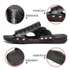 Chinelos de Tamanho Grande Transfronteiriços para Homens, Chinelos Casuais de Verão para Homens com Padrão de Crocodilo, Calçados Slip-On Antiderrapantes para Homens