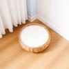 Cesta de Armazenamento Personalizada para Brinquedos de Pet Transfronteiriça, Cesta de Armazenamento em Jacinto em Formato de Osso, Cesta de Armazenamento Diversos Tecida com Grama de Cabacinho