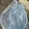 Tela de organza transparente fina suave ropa vestido falda de tul cortina de gasa tela de fondo de boda hilo de hadas hecho a mano