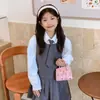 Bolso de Mano Infantil Estampado Estilo Occidental, Lindo Mini Bolso Cruzado de Oso para Bebé, Bolso de Hombro Ligero para Viaje para Niños y Niñas