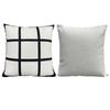 Venta Directa de Fábrica impresión por transferencia térmica lino Jiugongge funda de almohada moda almohada sin núcleo de almohada material en blanco DIY venta al por mayor