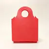 Bolsas redondas lisas, en blanco, no tejidas, hechas a medida para supermercados, bolsas de compra ecológicas tipo tote, disponibles en stock, bolsas de embalaje tipo chaleco, al por mayor