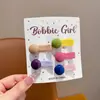 Pinza para el Cabello de Tela Todo Incluido para Bebé, Pinza para el Cabello de Flor Linda, No Daña el Cabello, Pinza para Cabello Fino, Pinza para el Cabello, Personalización de Accesorios para la Cabeza