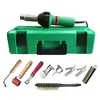 Pistola de Soldadura de PVC Soldador de Plástico con Aire Caliente Temperatura Ajustable Portátil Pistola de Aire Caliente Soldador Especial para Soldar Láminas de Plástico PP