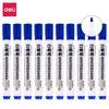 Marcador de Pizarra Blanca Recargable Deli S507 Negro Rojo Azul Base Agua Borrable Marcador de Pizarra para Niños Papelería de Oficina Venta al por Mayor