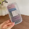 2025 Estilo Coreano Elástico Alto Espesso Corda de Cabelo Feminino Acessório de Cabeça Simples Lata de Elástico de Cabelo Rabo de Cavalo Alto Elástico de Cabelo