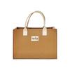 Bolso de Fieltro de Doble Color Nuevo, Moderno y Sencillo, Bolso de Mano, Bolso Tote de Gran Capacidad, Bolso de Mano de Fieltro, Venta al por Mayor, Stock Listo
