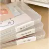 Caja de Almacenamiento de Archivos A4 de Escritorio Multifuncional Caja de Almacenamiento de Documentos Manual de Instrucciones Caja de Almacenamiento A5 Caja Organizadora de Recibos de Oficina
