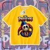 Camisetas de Manga Curta de Verão do Protótipo de Poppy Playtime para Meninos e Meninas, Tops Infantis