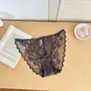 Sueño de Encaje Floral~Bragas de Encaje con Pedrería Sexy Francesas para Mujer Puro Deseo Finas Cómodas Transpirables Algodón Puro Entrepierna Calzones