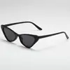Gafas de sol de moda de alta gama, gafas de sol rosas de ojo de gato para mujer, color té