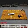 Peça Inteira de Madeira Dourada Nanmu para Bandeja de Chá, Bandeja de Chá Doméstica Feita à Mão, Mesa de Chá com Escultura de Raiz de Jacarandá, Bandeja de Chá com Drenagem, Conjunto de Chá