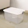 Caixa Organizadora Transparente para Casa Plástico Caixa de Armazenamento Diversos para Roupas e Brinquedos Caixa de Armazenamento Casa Atacado