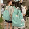 Mochila de Cuadros Estilo Japonés para Estudiantes de Secundaria y Preparatoria, Mochila Ligera Versátil Casual para Niñas, Estilo Mori