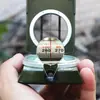 Brújula Impermeable de Alta Precisión Gadget para Exteriores Deportes Senderismo Montañismo Profesional Militar Ejército Mira Metálica