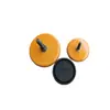 S78-10 Almohadillas Amortiguadoras para Máquinas Herramienta, Almohadillas Redondas Ajustables Amarillo Gran Muralla, Almohadillas para Piso Antivibración