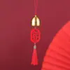 Sinos de Cobre Sino de Vento Sino de Natal Decoração Pendente Decoração de Feriado DIY Sino Pequeno de Metal Sino de Porta Chaveiro