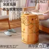 Cubo para Baño de Pies para Invierno, Cubo Profundo para Pantorrillas, Cubo para Baño de Pies Aislante y para Preservar la Salud, Cubo de Baño de Vapor de Madera Maciza para el Hogar, Cubo para Lavar Pies, Cubo de Madera