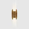 Luminária de Parede Americana Simples Personalizada Vc Toda em Cobre Farol para Espelho de Banheiro Luminária de Parede para Quarto ao Lado da Cama Luz de Corredor Luz de Entrada Parede