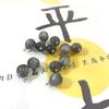 Botones de resina de color sólido con pata alta, cuentas redondas de ojo de gato incrustadas de diamantes de 10 mm en stock, botones decorativos para camisa, suéter, cheongsam, Jane