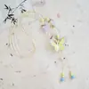Collar Largo de Cuerda Trenzada con Cuentas de Cerámica Bohemia Coloridas y Estrella de Mar para Mujer, Estilo Étnico Retro