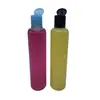 Botella Plástica Pet Cuadrada Plana de 150ml/180ml Botella para Bebida de Jugo Olla Creativa de Yogur para Tienda de Té de Leche