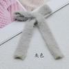 Bonito laço de pelúcia artesanal diy roupas decoração rasgado patch acessórios para o cabelo acessórios decorativos
