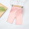 Roupa Exterior Infantil Calças Shark de Cinco Pontos para Meninas Estilo Coreano Verão Stretch Shorts Apertados Leggings de Yoga de Alta Elasticidade para Meninas