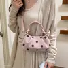 Bolso Bandolera de Moda Versátil 2026, Patrón de Lunares Coreano de Otoño, Bolso de Hombro Súper Popular para el Trabajo, Nuevo Estilo Japonés para Mujer