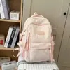 Nova Mochila Escolar Estilosa de 2026 com Alto Valor Estético, Estilo Japonês, Mochila Borboleta Fresca e Doce, Bolsa Leve de Costas Duplas para Alunos do Ensino Fundamental II e Médio