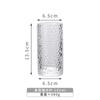 Vaso Copa Martillo Phnom Penh Estilo Japonés Vaso Martillo Vaso para Jugo Agua Hogar Entrada Lujo Vaso de Vidrio Vaso para Agua Vaso para Leche Taza para Café