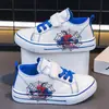 Zapatillas Deportivas Nuevas de Estilo Coreano para Niños Primavera y Otoño, Zapatos de Lona para Niños, Zapatos Casuales Versátiles de Dibujos Animados para Niñas, Zapatos de Tela de Moda