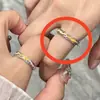 Anillo de Pareja Lightyear para Hombre y Mujer Aurora Luminoso Luz Nocturna Diseño de Nicho Anillo de Regalo de Aniversario Premium